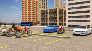 3D Motorcycle Parking Challenge