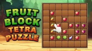 Fruit Block Tetra Puzzle Online Game - Puzzle Game