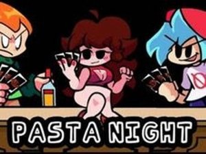 FNF Pasta Night with GF & BF & Pico Online Rhythm Game
