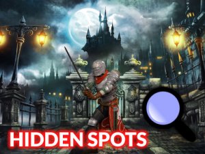 Hidden Spots Under the Moon - Online Puzzle Game
