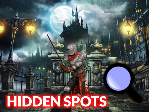 Hidden Spots Under the Moon - Online Puzzle Game