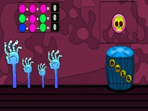 Halloween Backyard Escape Puzzle Game