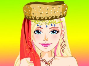 Oriental Barbie Dressup Game