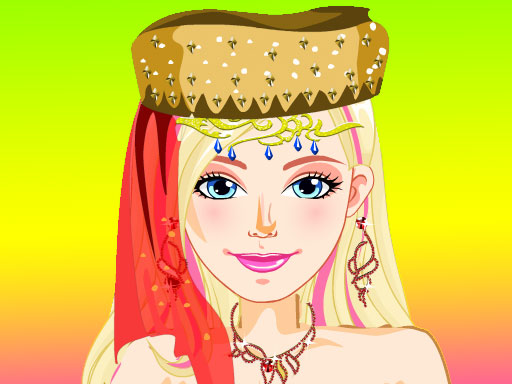 Oriental Barbie Dressup Game
