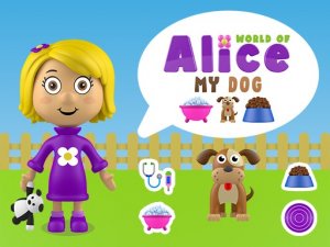 World of Alice - My Dog Educational Pet Care Game