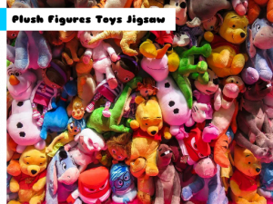 Plush Figures Toys Jigsaw Puzzle Game