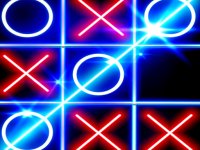 Tic Tac Toe Glow Online Puzzle Game