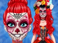 Festival Dia de Muertos Makeup Game