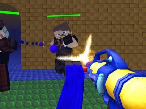 Modern Blocky Paintball Survival Online Game
