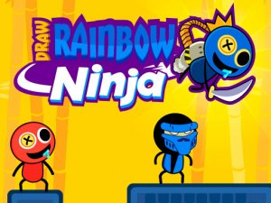 Draw Rainbow Ninja Online Game