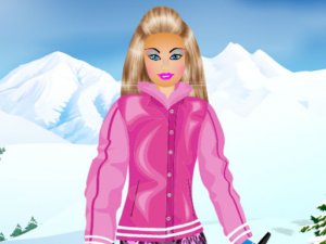 Barbie Snowboard Dress Online Game