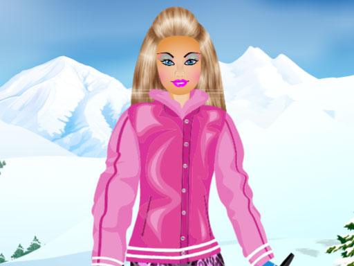 Barbie Snowboard Dress Online Game