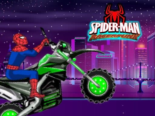 Spiderman Moto Racer Online Game