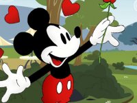 Mickey Mouse Slide Puzzle Game