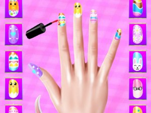 Easter Nails Design Salon Online Game