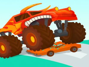 Monster Track Racing Game