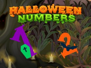 Halloween Numbers Online Educational Game for Kids