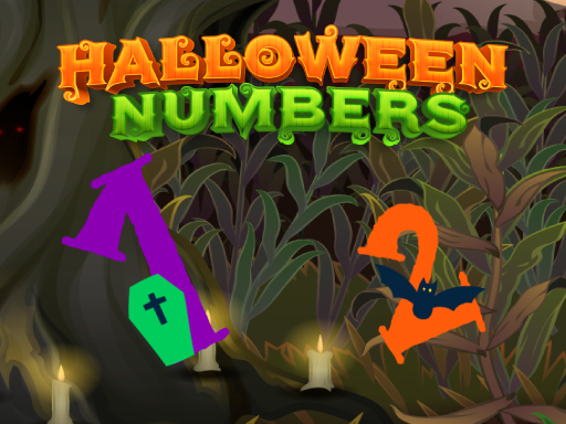 Halloween Numbers Online Educational Game for Kids