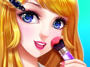 Anime Girls Fashion Makeup Game