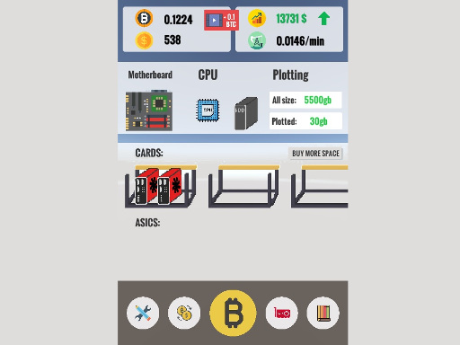Bitcoin Clicker Online Game