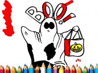 Halloween Coloring Book Online Game