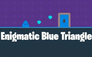 Enigmatic Blue Triangle: Puzzle Adventure Online Game
