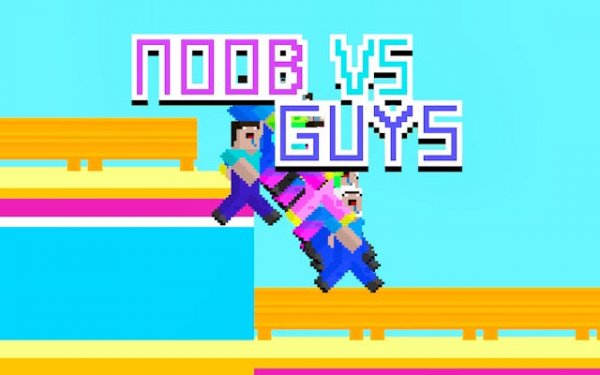 Noob vs Guys: Running Race Online Game