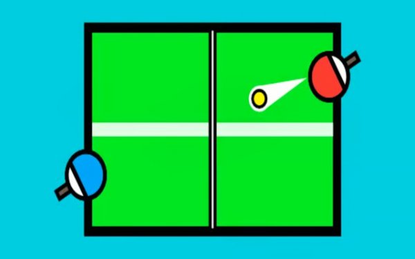 Ping Pong Tennis Table 2D - Classic Arcade Sports Game Online