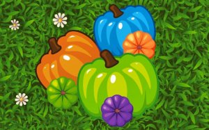 Color Pumpkin Match Online Puzzle Game
