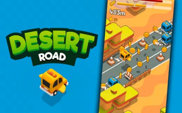 Desert Road - Endless Driving Online Game