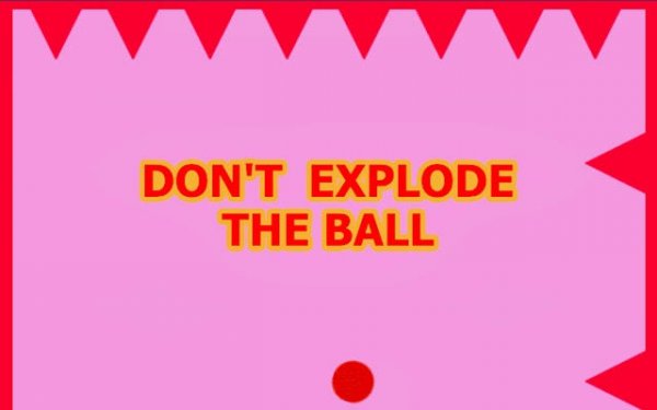 Don't Explode the Ball - Tap & Jump Arcade Game