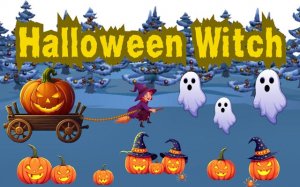 Halloween Witch Adventure Online Arcade Game