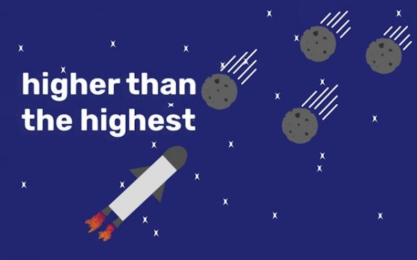 Higher than the Highest Projectile Arcade Online Game