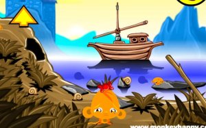 Monkey GO Happy Stage 165: Island Rescue Adventure Online Puzzle Game