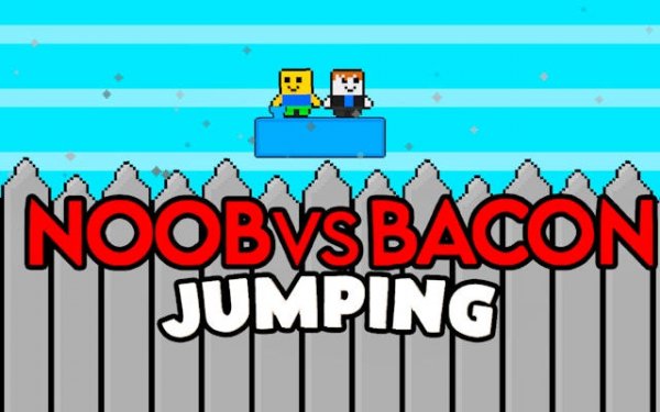 Noob vs Bacon Jumping - Spike Escape Online Game