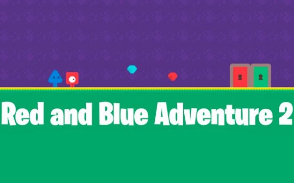 Red and Blue Adventure 2: Platformer Challenge Online Game