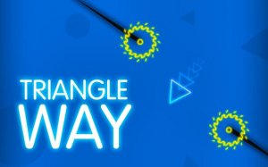 Triangle Way: Neon Flight Arcade Online Game