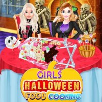 Girls Halloween Food Cooking Game