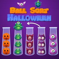 Ball Sort Halloween Puzzle Game