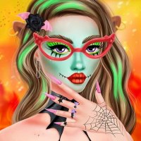 Makeup Studio Halloween Online Game