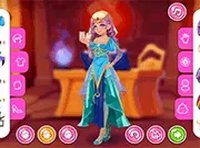 Girly Fortune Teller Dress Up Game